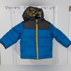 Carter's Yellow and Gray quilted Jacket
